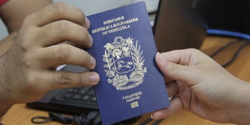 prórroga del pasaporte