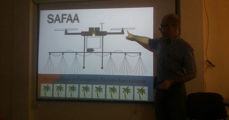 Adaptarán en Maracaibo primer dron capaz de fumigar 4 hectáreas en 15 minutos