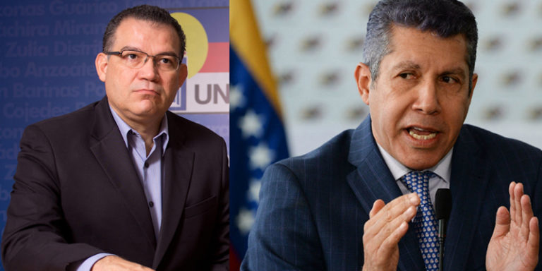 Henri Falcón trató de pescar en el “río revuelto” de UNT