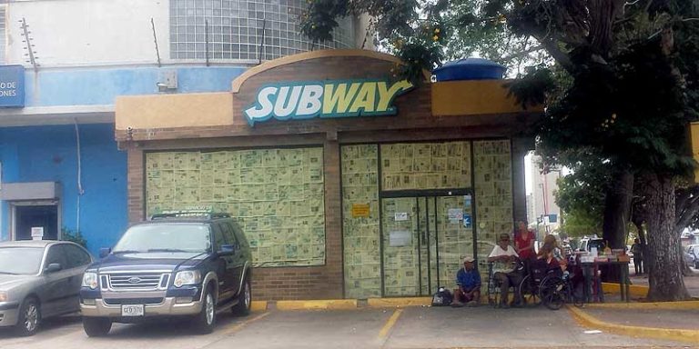 Desaparecen locales de Subway en Maracaibo, ¿Está en peligro la franquicia?