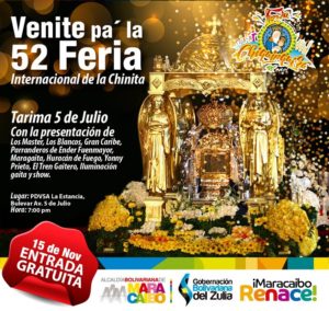 feria de la virgen chinita