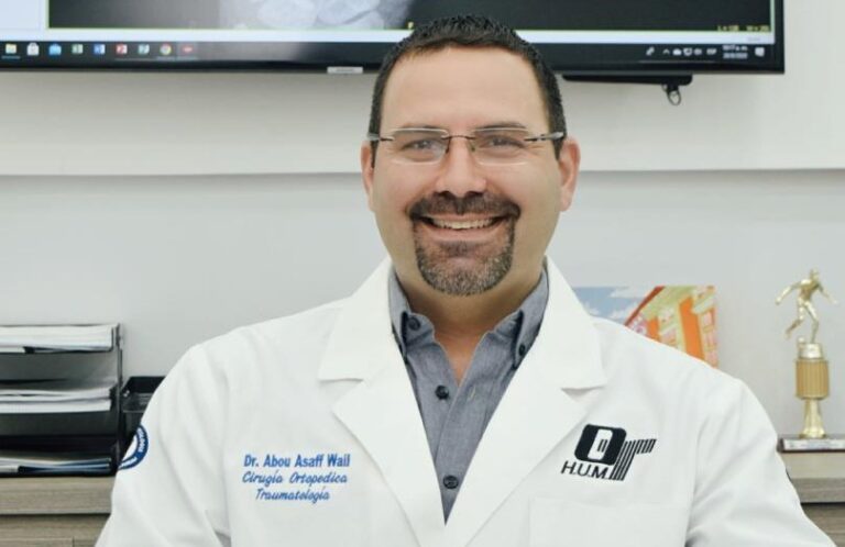 El doctor Wail Abou Asaff tiene excelentes noticias para hombres y mujeres que padecen de artrosis