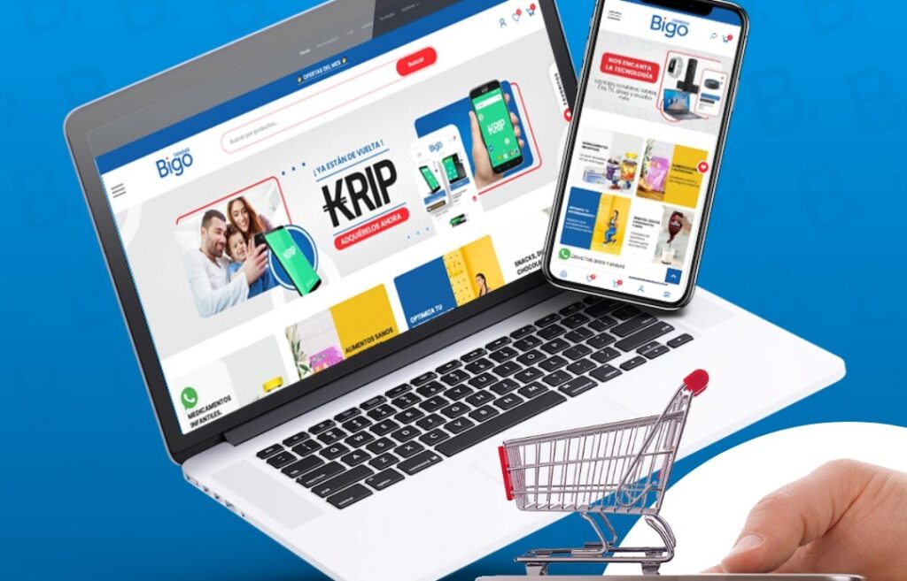 En Bigo Tiendas compras como en Amazon pero recibes tus productos el mismo día