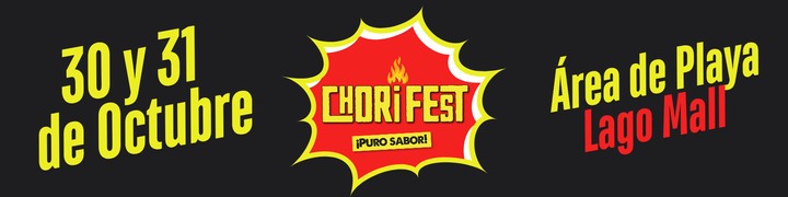 Chorifest: 30 y 31 de octubre, Área de Playa del Lago Mall